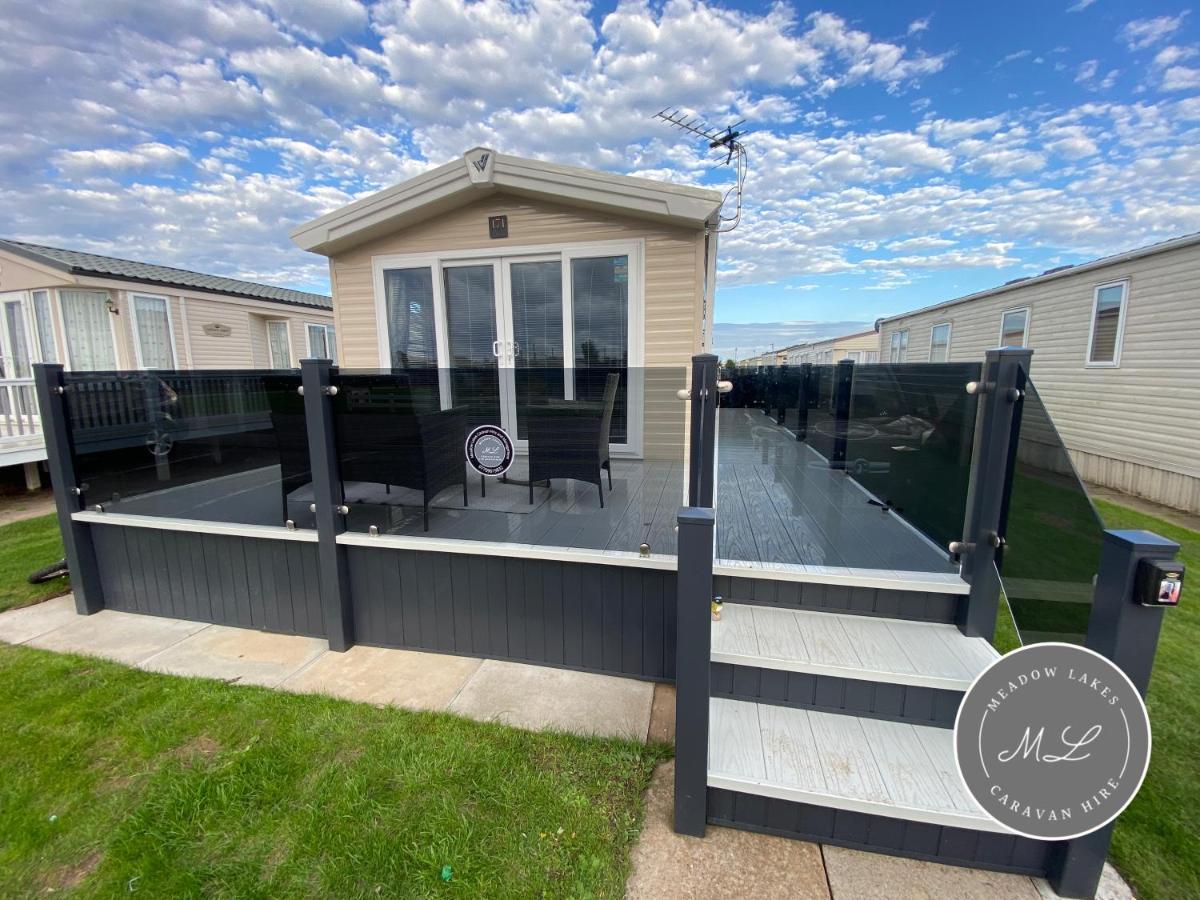 Meadow View 171 - Golden Palm - Central Heating, Wifi, Pet Friendly, Bed Linen - Meadow Lakes Caravan & Lodge Hire 채플 세인트 레오나즈 외부 사진
